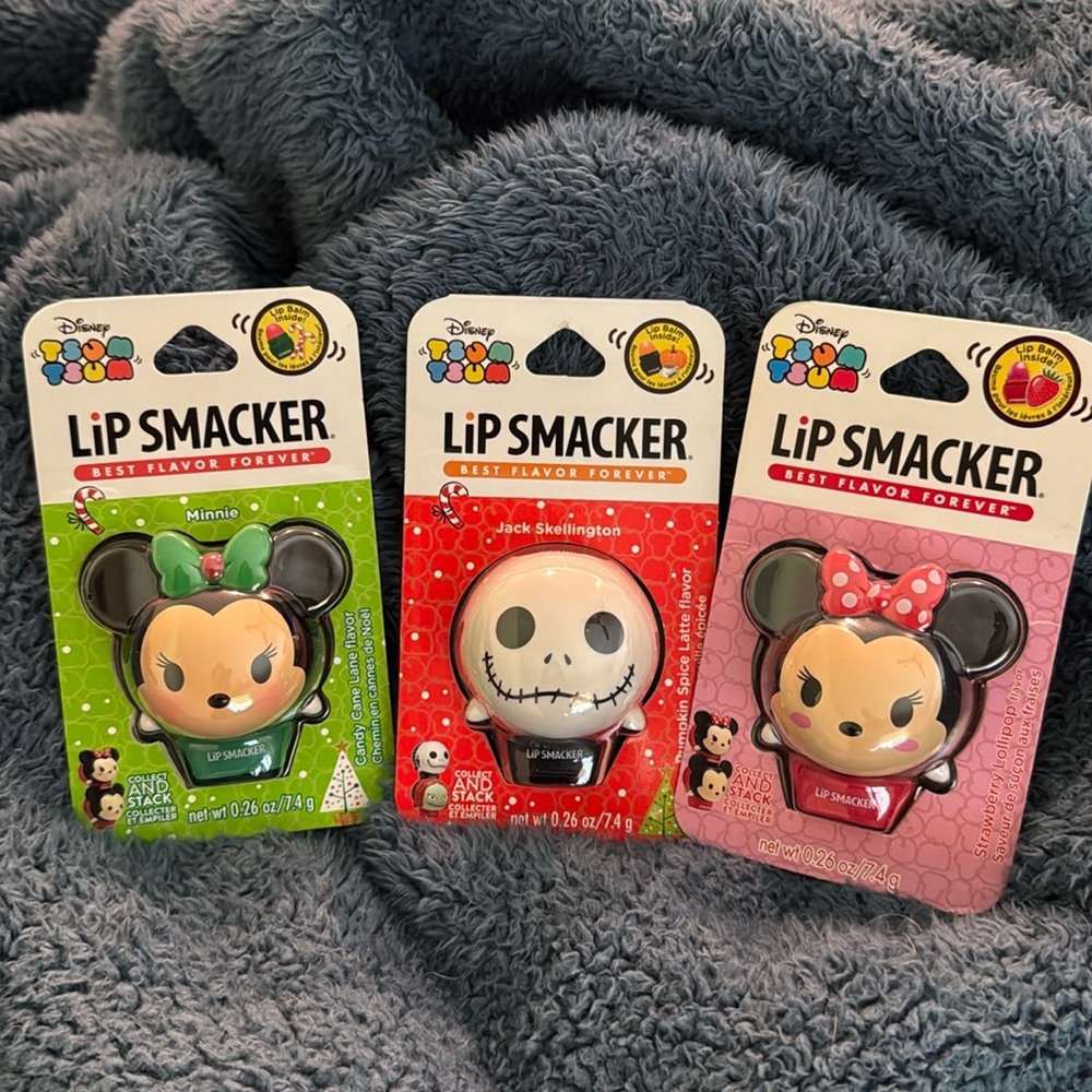 Set of Lip Smacker Stackable Lip Balms